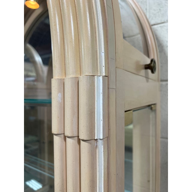 Pulaski Furniture Arched Curio China a Pair Chairish