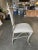 Gray High Style Formal Dining Steel Side Chair, Set of 4 For Sale - Image 8 of 9