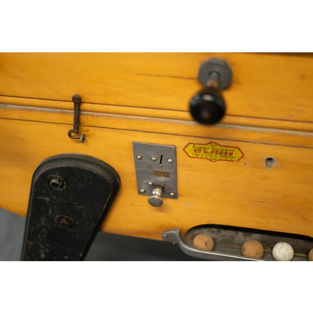 B60 Football Table with Coin Mechanism from Bonzini, 1960 For Sale - Image 6 of 14
