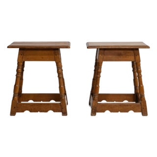 1970s Pair Of Neo-Renaissance Tables For Sale