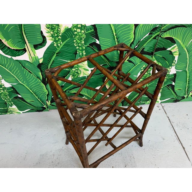 Rattan Wine Rack Tray Table Chairish