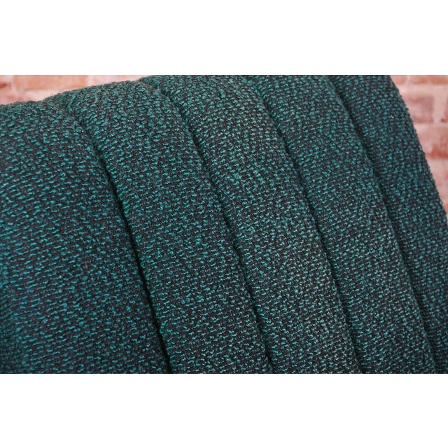 Brown Art Deco Armchair in Walnut and Fabric, Czech, 1920s For Sale - Image 8 of 10