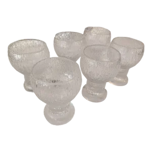 1970s Red Wine Kekkerit by Iittala- Set of 6