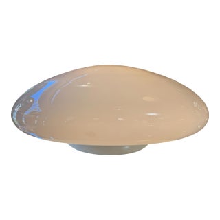"Magnolia" Opaline Lamp by Sergio Mazza for Quattrifoglio, 1970s For Sale