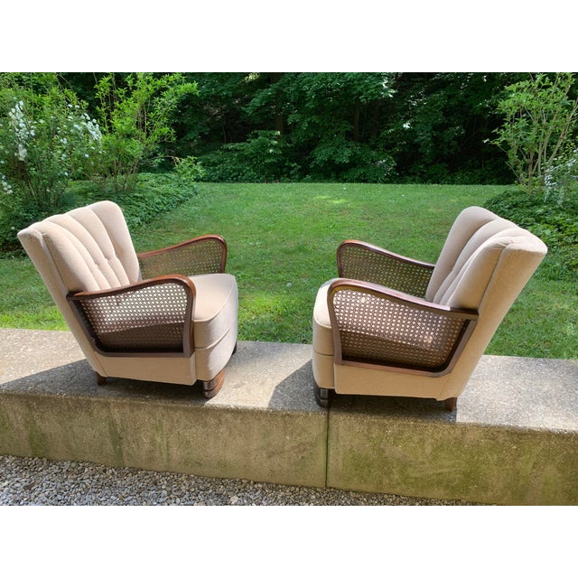 Art Deco Club Chairs, 1930s, Set of 2 For Sale - Image 13 of 18