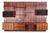 Rosewood Wall Shelving Unit by Poul Cadovious for Cado, 1960s For Sale