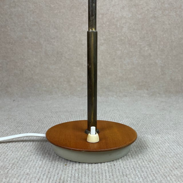 Mid-Century Modern Table Lamp by Bertil Brisborg for Nordiska Kompaniet, Sweden, 1950s For Sale - Image 3 of 8