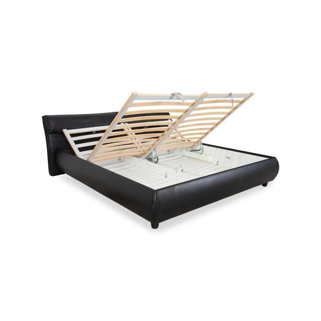 Black Leather Bed from Ruf For Sale - Image 5 of 18
