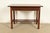 Stickley Brothers Antique Mission Oak Arts & Crafts Writing Desk or Library Table, Newly Refinished For Sale - Image 14 of 16