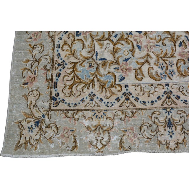 Turkish Vintage Turkish Anatolian Professional Hand Knotted Rug, 11'7x18 For Sale - Image 3 of 5