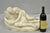 Antique Stephan Abel Sinding (France/Denmark, 1846 - 1922) Signed, Carved Alabaster Marble "Lovers Couple" Sculpture....