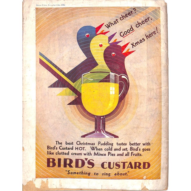 Rex Whistler “Radio Times Christmas Number” December 1931 For Sale In New York - Image 6 of 10