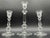 Vintage Classic Cut Glass Candleholders from Baccarat, 1950s, Set of 3 For Sale - Image 3 of 16