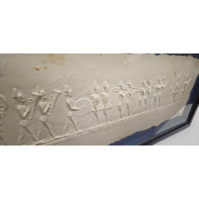 Paper Signed William Haendel Cast Paper Relief Sculpture Art, 1981 For Sale - Image 7 of 17