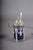 Antique Silver-Mounted Cobalt Blue Glass Condiment Set, 1900, Set of 7 For Sale - Image 14 of 18