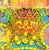 Wonderfully bright and psychedelic vintage graffiti-spray-can art by unknown artist, circa 1970s harkens to Haight...