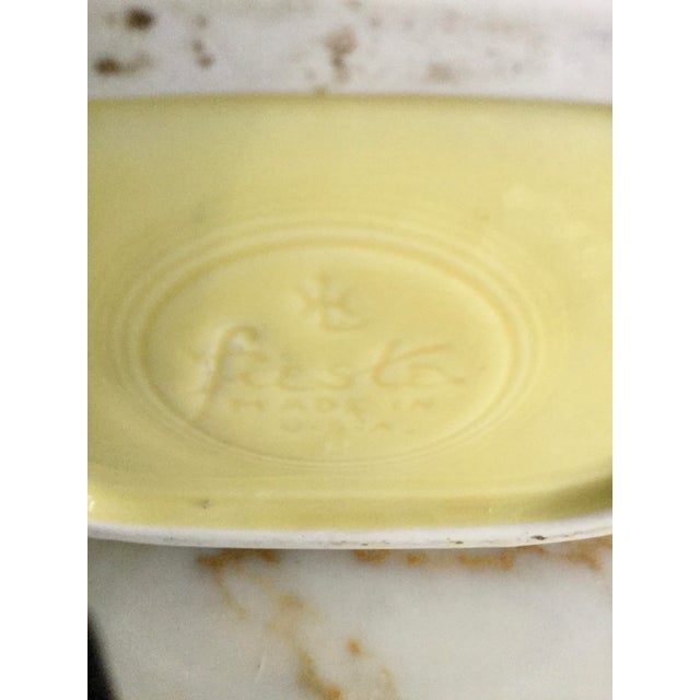 Ceramic 1970s Old Marked Fiesta Pitcher For Sale - Image 7 of 8