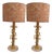 Murano Glass Ball Table Lamps, 1970s, Set of 2 For Sale