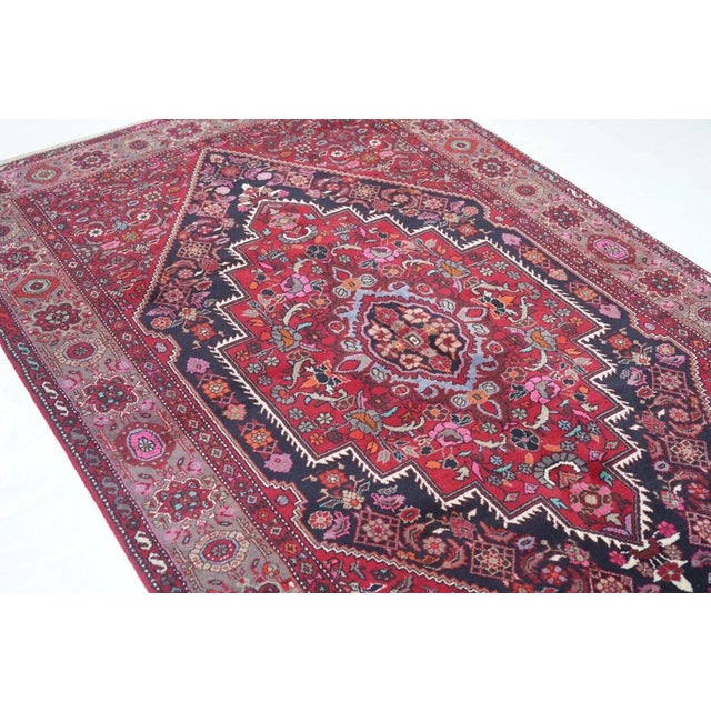 Vintage Bijar Rug 4'6'' x 8' For Sale In New York - Image 6 of 10