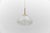 Large Massive Ice Glass Pendant Lamp by Doria, 1960s Germany The total height is currently 100cm, but we can shorten the...