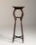 Wood 1910s French Chestnut Brown Art Nouveau Pedestal Table with Ceramic Tile Top For Sale - Image 7 of 15