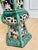 1950s 1950s Chinese Export Pierced Ceramic Pedestal Table With Custom Glass Top For Sale - Image 5 of 8