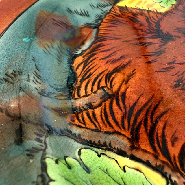 Brown A Wedgwood Majolica Plate With Fox, English, Dated 1873 For Sale - Image 8 of 11