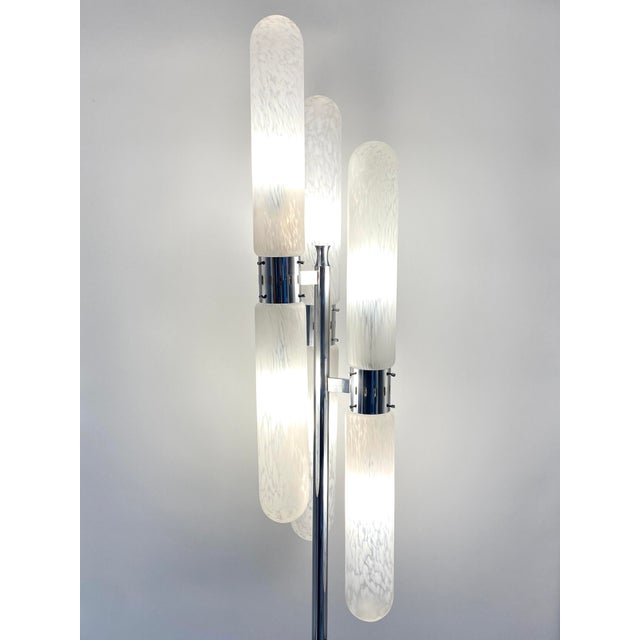 Murano Glass Floor Lamp by Aldo Nason for Mazzega For Sale - Image 14 of 18
