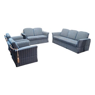 Regency Seating and Daybed from Maison Janson, 1970s Set of 4 For Sale