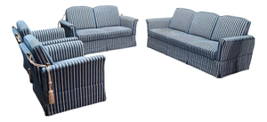 Regency Seating and Daybed from Maison Janson, 1970s Set of 4