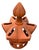 This striking vintage terracotta architectural lantern showcases exceptional craftsmanship and timeless Mediterranean-...