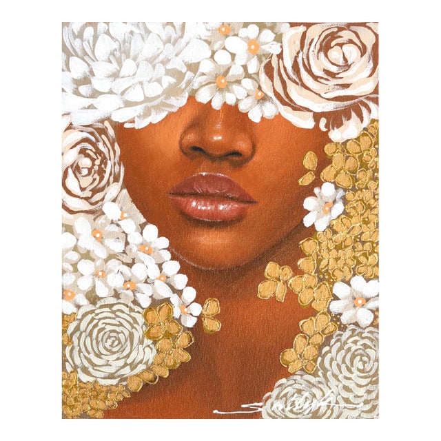 Gazing at Lebanese American artist Sally K's floral portrait is consuming and empowering. Inspired by strong, feminine...
