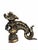 Antique French Rococo Revival Bronze Chenets Andirons – Pair For Sale - Image 4 of 11