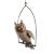 Wood Large Owl on a Swing By Mario Lopez Torres For Sale - Image 7 of 7