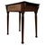 Wood Antique English Art Nouveau Oak Side Table For Sale - Image 7 of 12