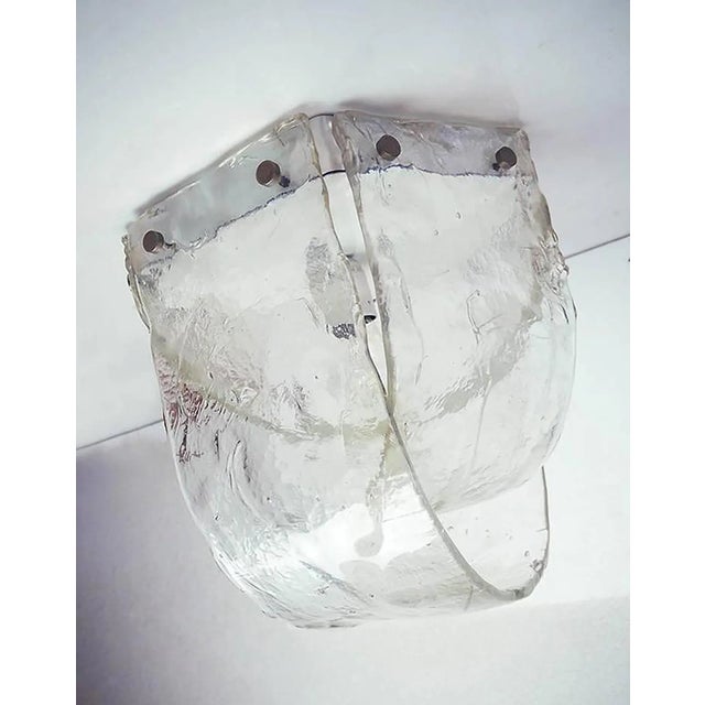 Murano Glass Flush Mount from Mazzega, 1960s For Sale - Image 6 of 9