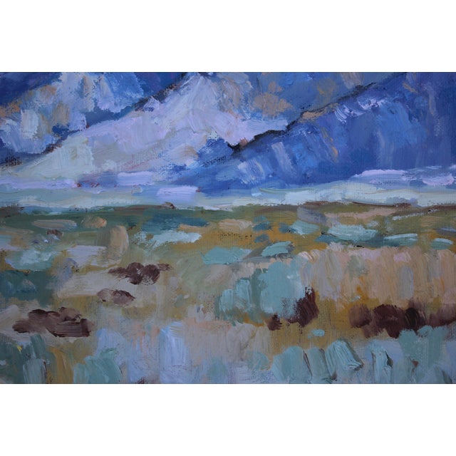 American Southwest Desert Scene Oil Painting Original For Sale - Image 4 of 12