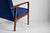 1960s Armchair Model 04-B in Blue Velvet, 1960 For Sale - Image 5 of 14