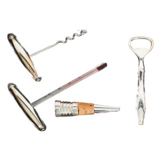 Vintage Le Mans Bar Set from Bentley, 2003, Set of 5 For Sale