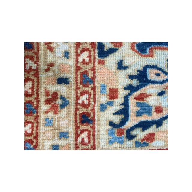 1950s Old Vintage Persian Bakhtiari Area Rug 4x6 For Sale - Image 4 of 12