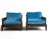 Contemporary Pair of Christian Liaigre "Opium" Club Chairs in Velvet For Sale - Image 3 of 10