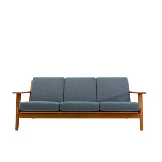 GE 290 3-Seater Sofa by Hans Wegner for Getama, 1960s For Sale