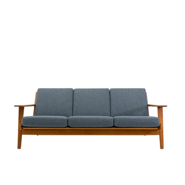 GE 290 3-Seater Sofa by Hans Wegner for Getama, 1960s For Sale