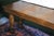 Brown Antique Oak Console Table With Fluted Legs For Sale - Image 8 of 13