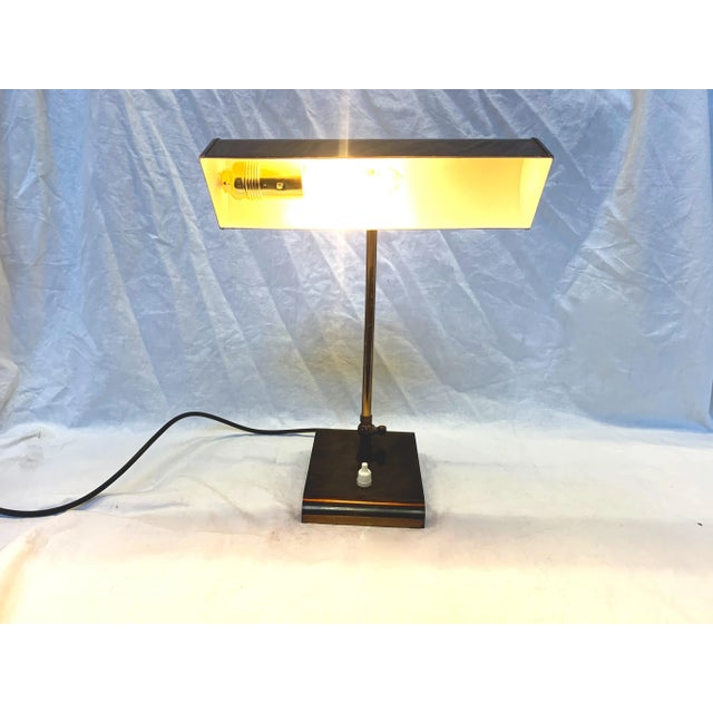 1960s Mid-Century Brass Table Lamp For Sale - Image 5 of 7