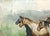Matthew Paoletti "Four Horses" Contemporary Naturalistic Equestrian Animal Painting of Horses, 2022 For Sale - Image 4 of 10