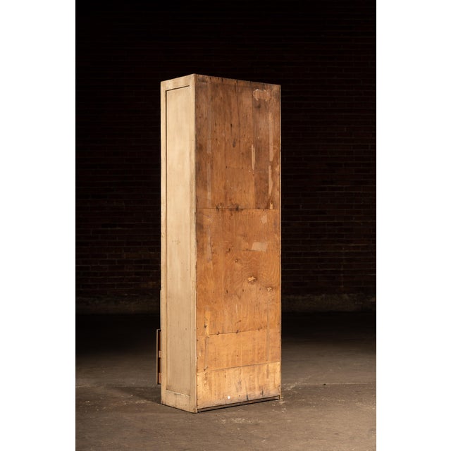 Antique 28-Drawer Ledger & Index Cabinet For Sale - Image 4 of 10