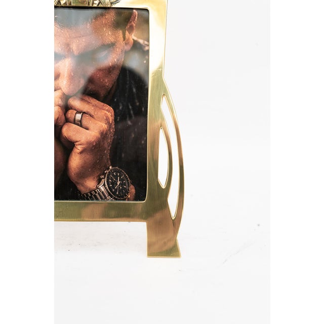 Art Nouveau Picture Frame with Glass, 1910s For Sale - Image 13 of 17
