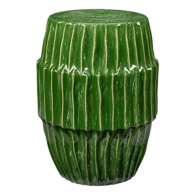 Jamie Young Algae Side Table, Green For Sale