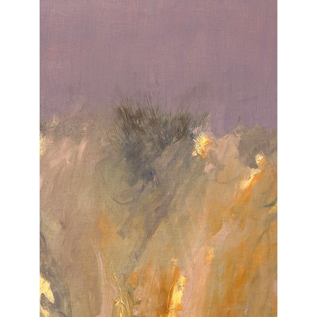River Landscape, 20th Century, Oil Painting on Canvas, in Very Good conditions. Designed 1960 to 1969